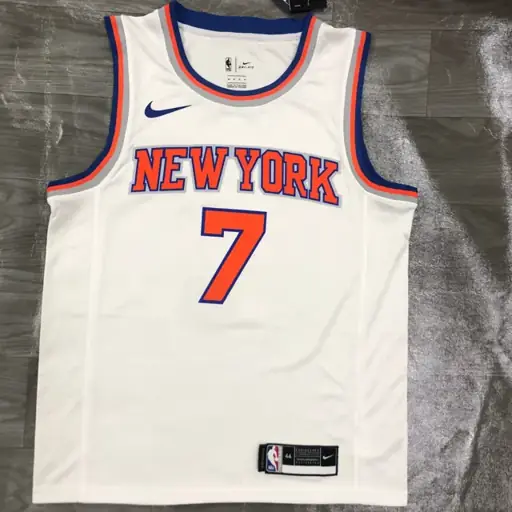 Knicks blanco número 7 Anthony