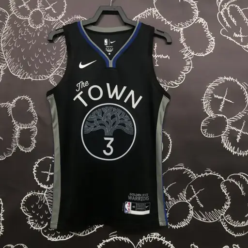 Temporada 20 Warriors negro y gris nº 3 Poole