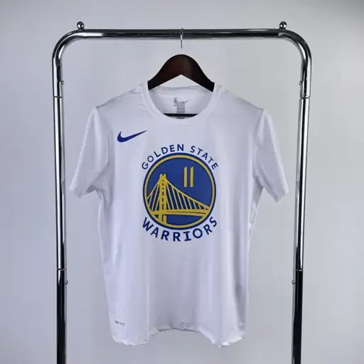 Golden State Warriors blanco nº11 camiseta de manga corta de secado rápido