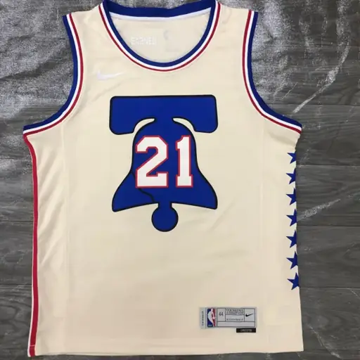 Temporada 21 Philadelphia 76ers Edición Earned número 21 Joel Embiid