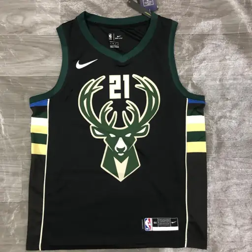 Bucks cuello en V negro gran cabeza de ciervo nº 21 Holiday