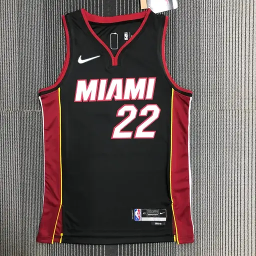 75 aniversario Miami Heat negro #22 Jimmy Butler