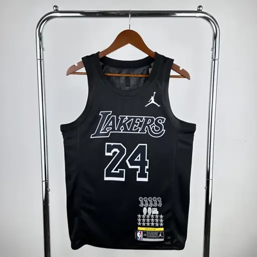 Lakers negro Edición Homenaje #24 Kobe