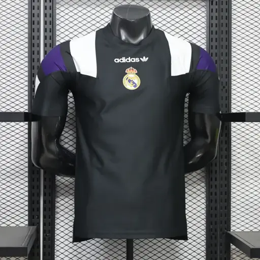26-27 Real Madrid Casual Retro Negro S-3XL