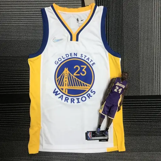 75.º aniversario Warriors blanco número 23 Green