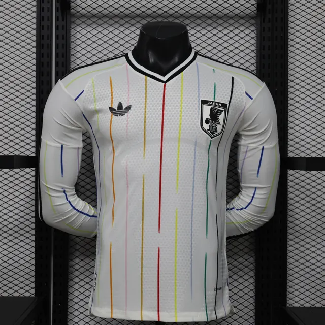 Versión jugador 26.27 Japón visitante manga larga S-3XL