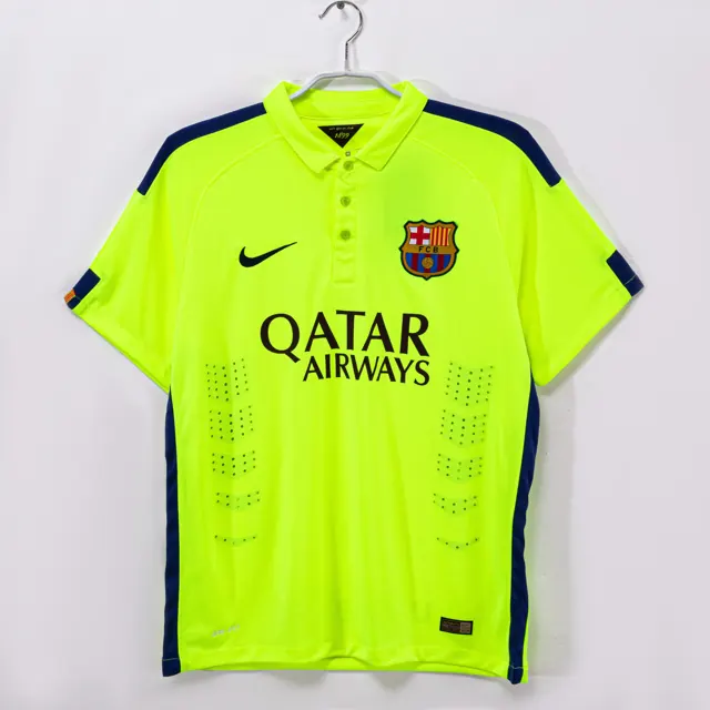 Temporada 2014/15 Barcelona tercera (verde fluorescente) 8A