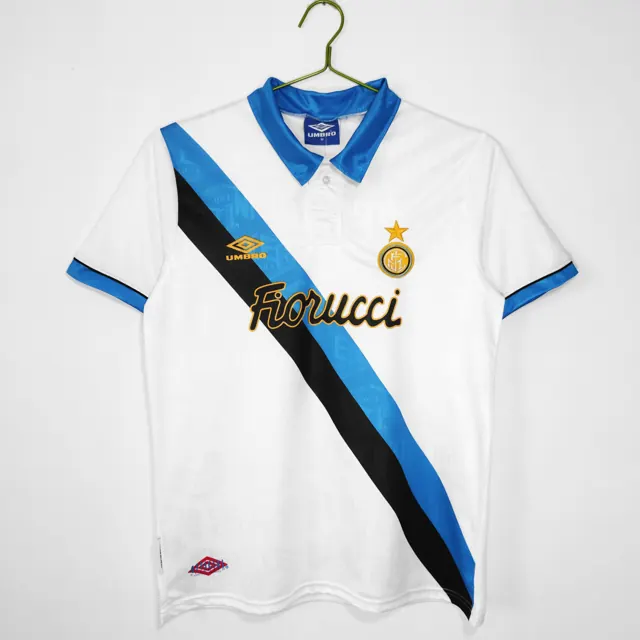Temporada 1994/95 Inter de Milán visitante blanco 8A
