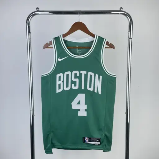 Temporada 23 Celtics visitante verde número 4 Holiday