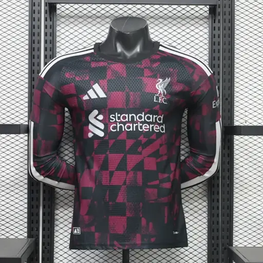 26-27 Liverpool segunda equipación de manga larga S-3XL