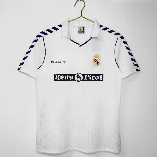Temporada 1988/90 Real Madrid local retro 8A