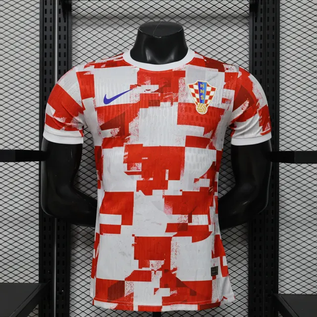 Versión jugador 26 Croacia edición especial rojo S a 2XL