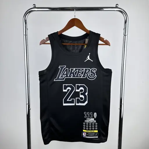Lakers negro Edición Homenaje #23 LeBron James