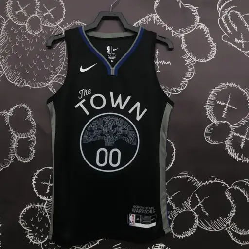 Temporada 20 Warriors negro y gris nº 00 Kuminga