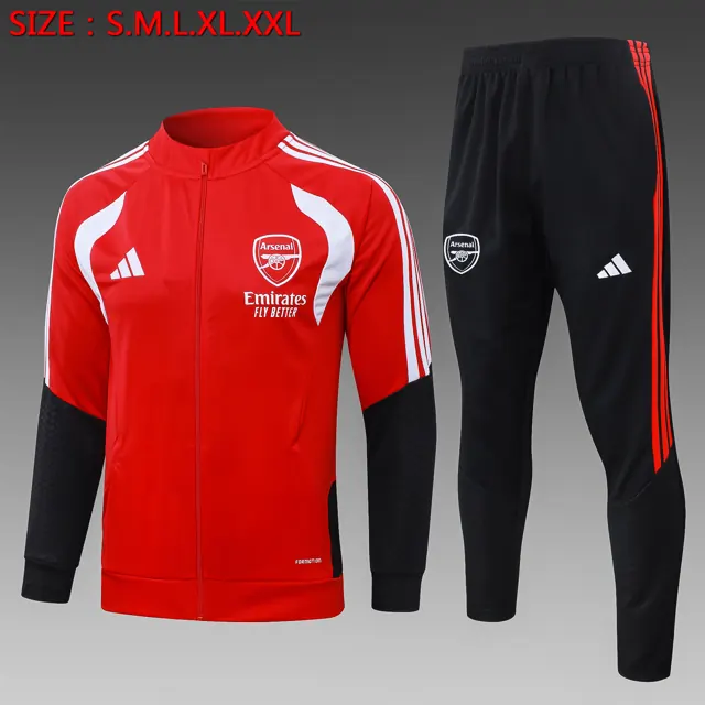 A26027# 2627 cremallera larga Arsenal rojo - Arsenal