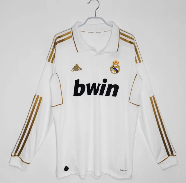 Manga larga: temporada 2011/12 Real Madrid primera equipación 3B