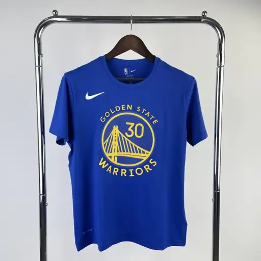 Golden State Warriors azul nº30 camiseta de manga corta de secado rápido