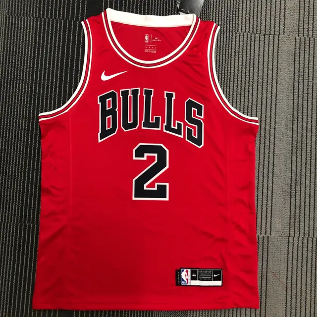 Bulls de Chicago rojo número 2 Ball