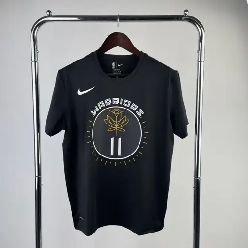 Temporada 23 Golden State Warriors edición ciudad número 11 camiseta de manga corta de secado rápido