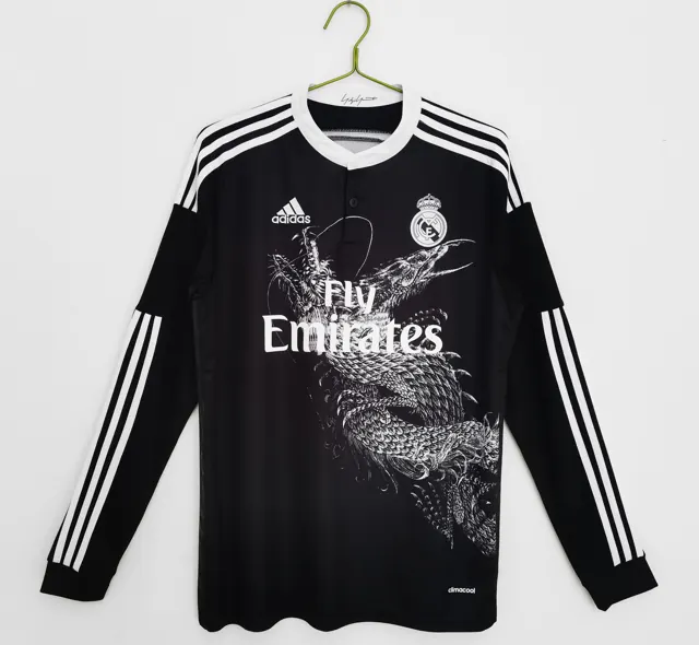 Manga larga: temporada 2014/15 Real Madrid camiseta de la tercera equipación 0B