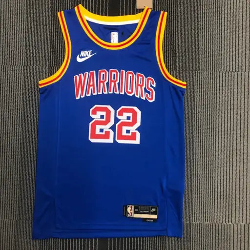 75º aniversario Warriors camiseta retro nº 22 Wiggins