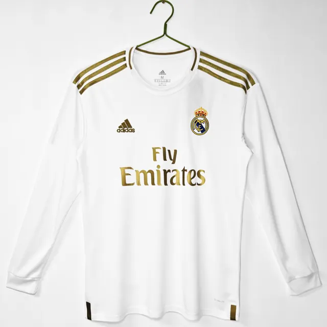 Manga larga: Temporada 2019/20 Real Madrid local 3B