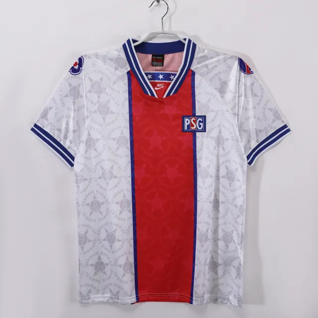 Temporada 1994/95 Paris Saint-Germain visitante blanco 5 A