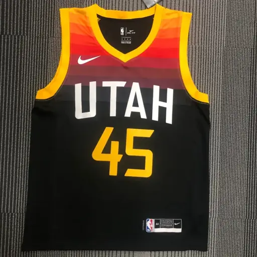 Jazz temporada 21 camiseta City Edition #45 Donovan Mitchell