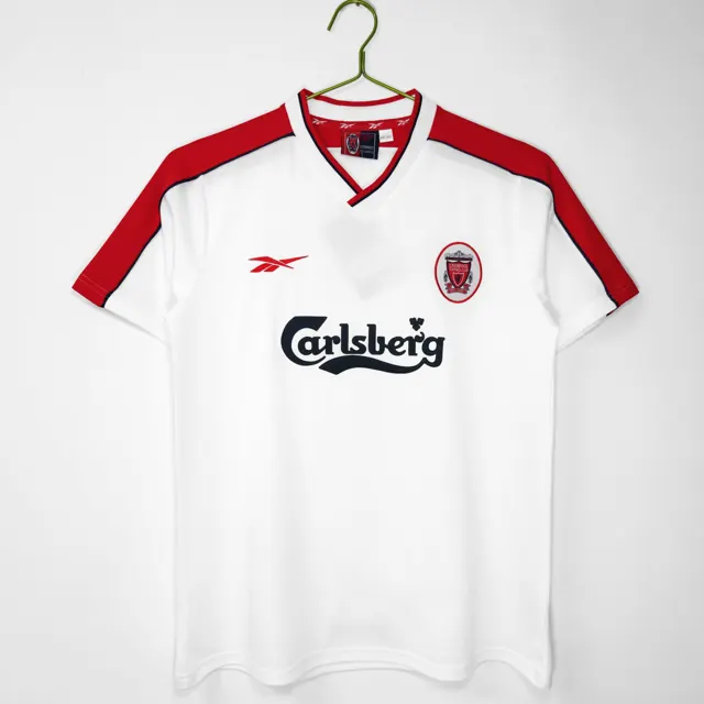 Temporada 1998 Liverpool visitante blanco 8A