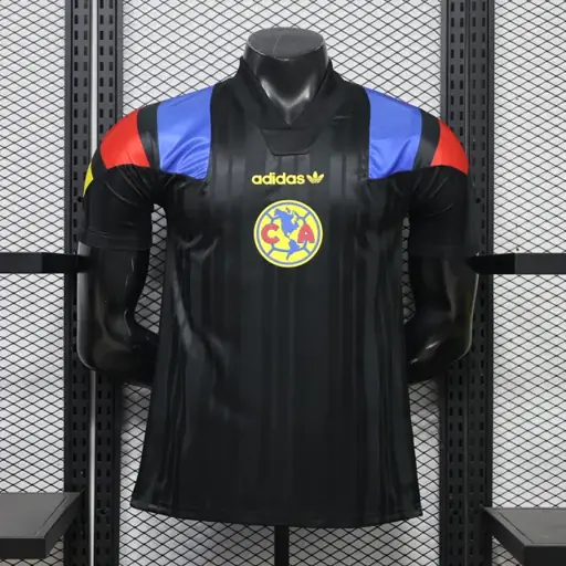 26. Camiseta informal retro americana, negra, tallas S-3XL