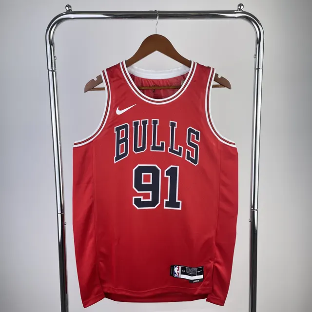 Temporada 23 Bulls rojo número 91 Rodman