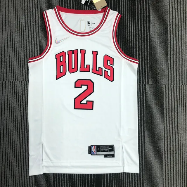 75 aniversario, Bulls, blanco, número 2, Ball