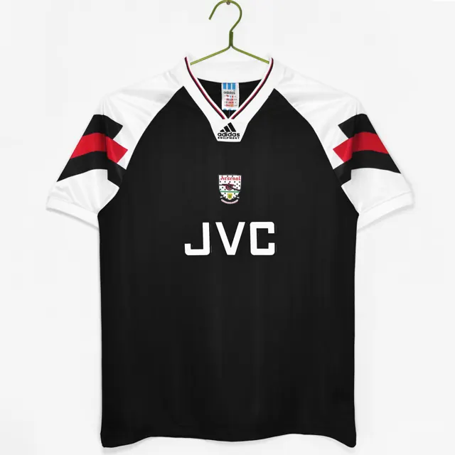 Temporada 1992/94 Arsenal visitante negro 0B