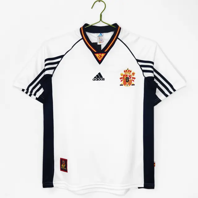 Temporada 1998 España visitante retro blanco 8A