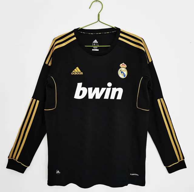 Manga larga: temporada 2011/12 Real Madrid camiseta de la segunda equipación 3B