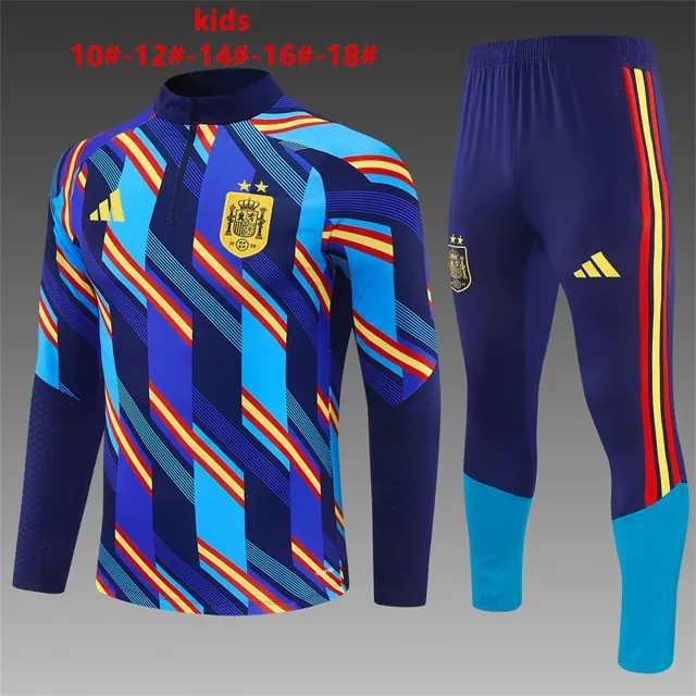 Niños 26/27 España azul real (camuflaje, doble estrella)
