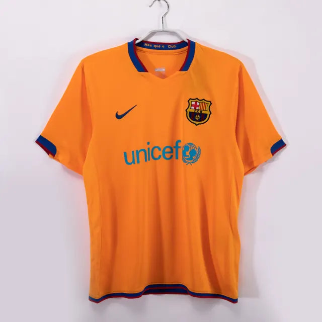 Temporada 2006/07 Barcelona visitante naranja 8 A