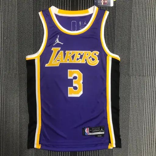75 aniversario Lakers Edición Jumpman número 3 Davis