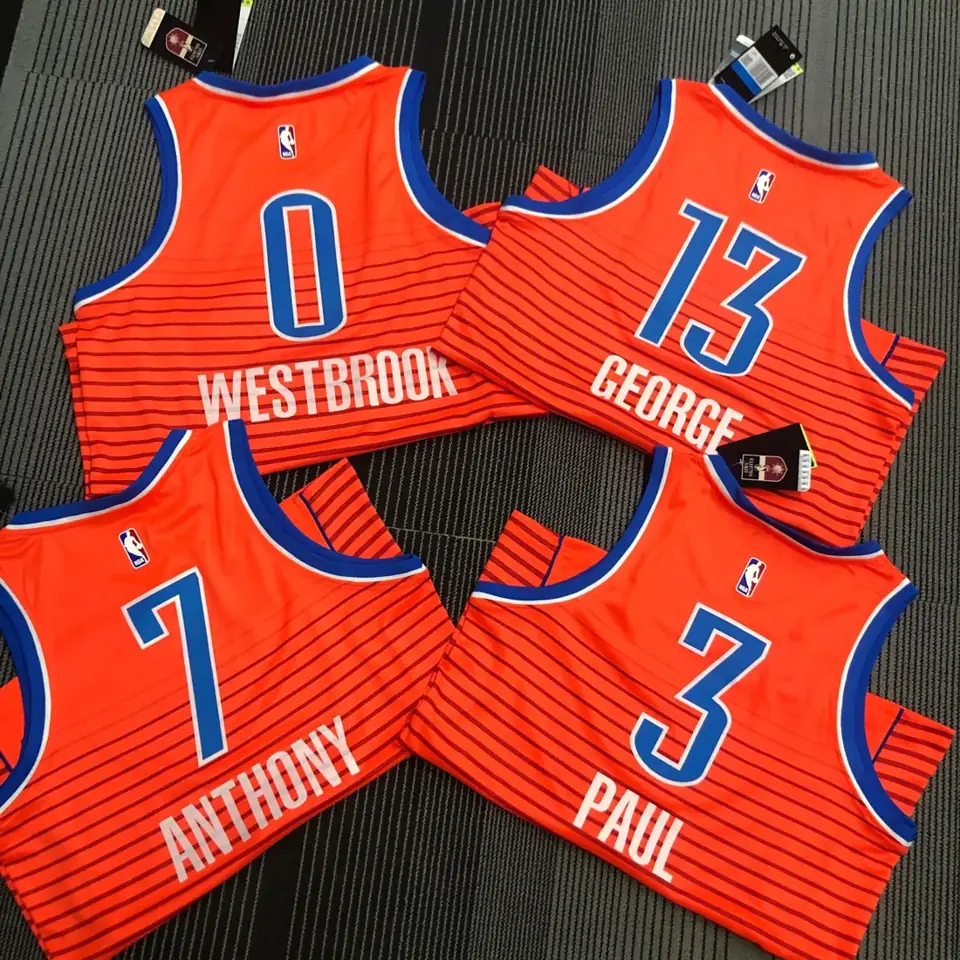 Foto 2 de Temporada 21 Thunder edición Jumpman (naranja) número 3 Paul