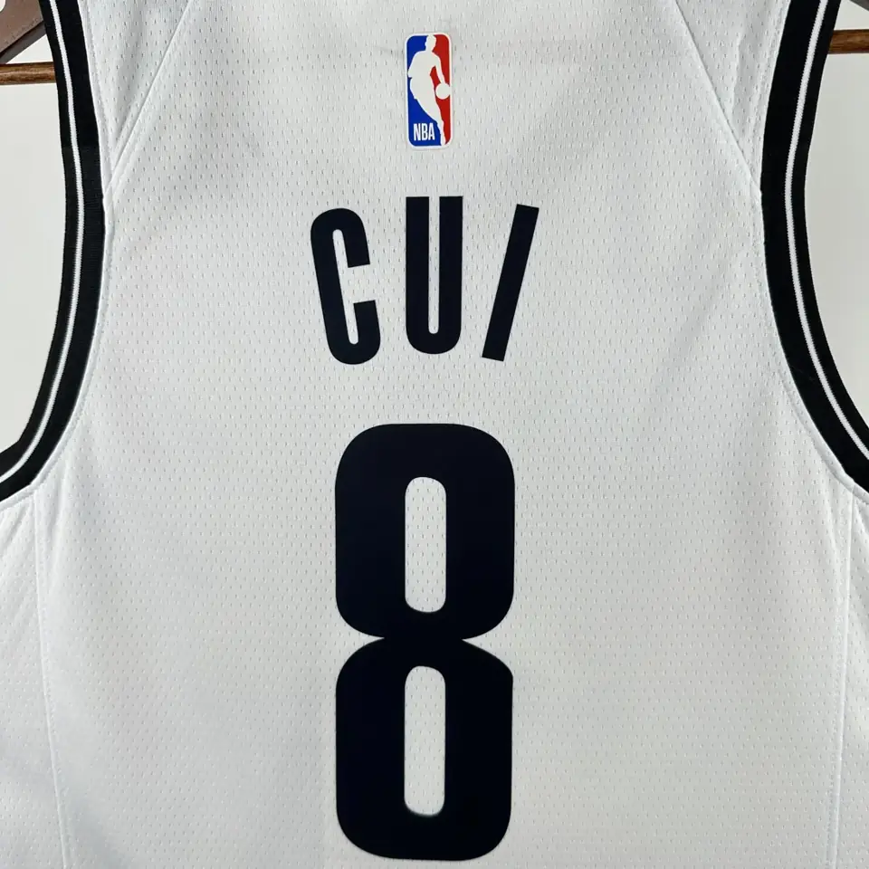 Foto 4 de Temporada 23 Nets blanco nº 8 Cui Yongxi