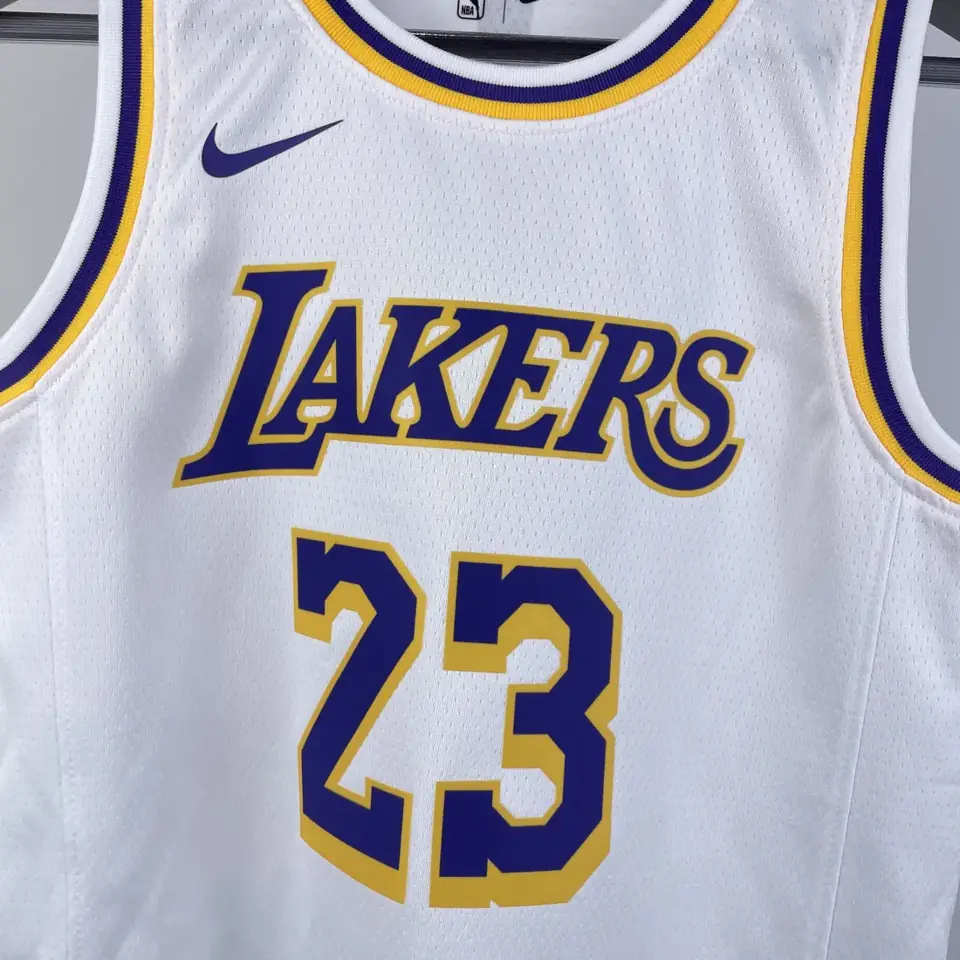 Foto 8 de Juvenil para niños: Lakers blanco nº 23 James
