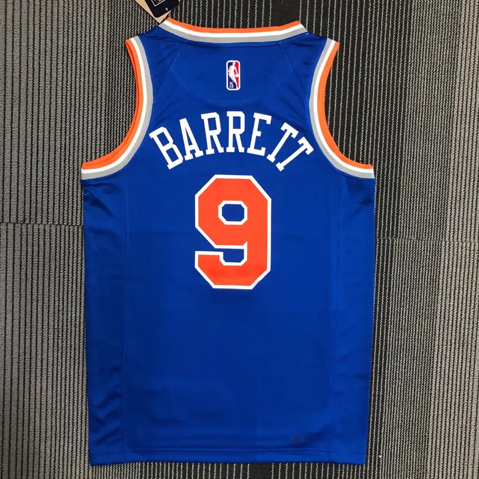 Foto 2 de 75 aniversario Knicks azul número 9 Barrett