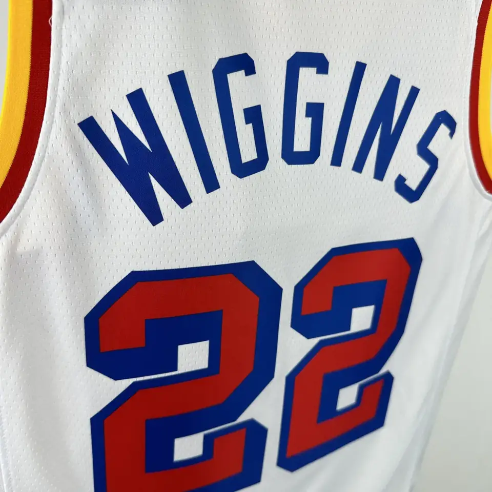 Foto 2 de Temporada 25 Warriors retro número 22 Wiggins