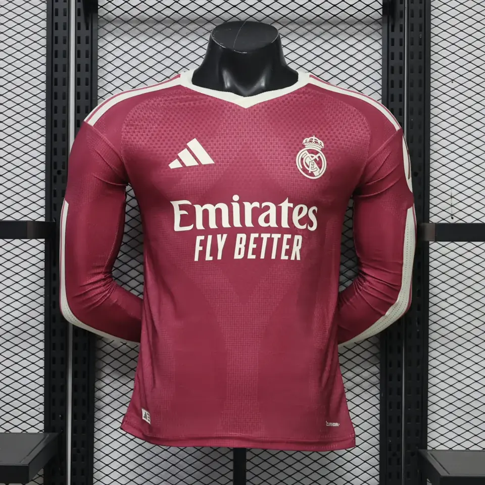 Foto 1 de 26-27 Real Madrid tercera equipación manga larga S-3XL
