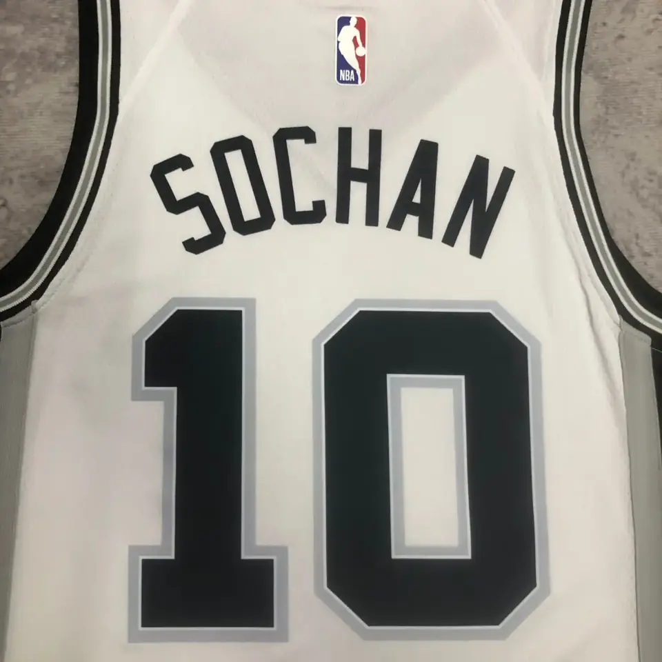 Foto 2 de Temporada 23 Spurs blanco nº 10 Sochan