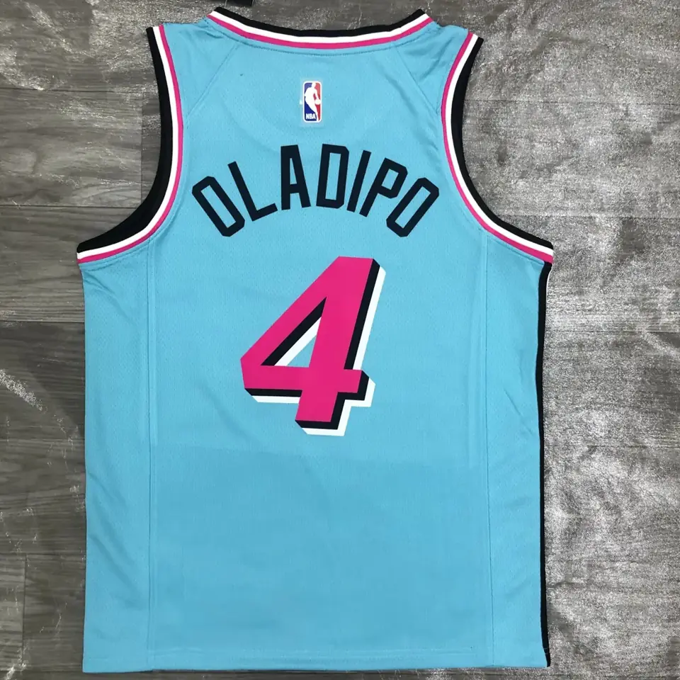 Foto 4 de Miami Heat cuello redondo azul nº 4 Oladipo