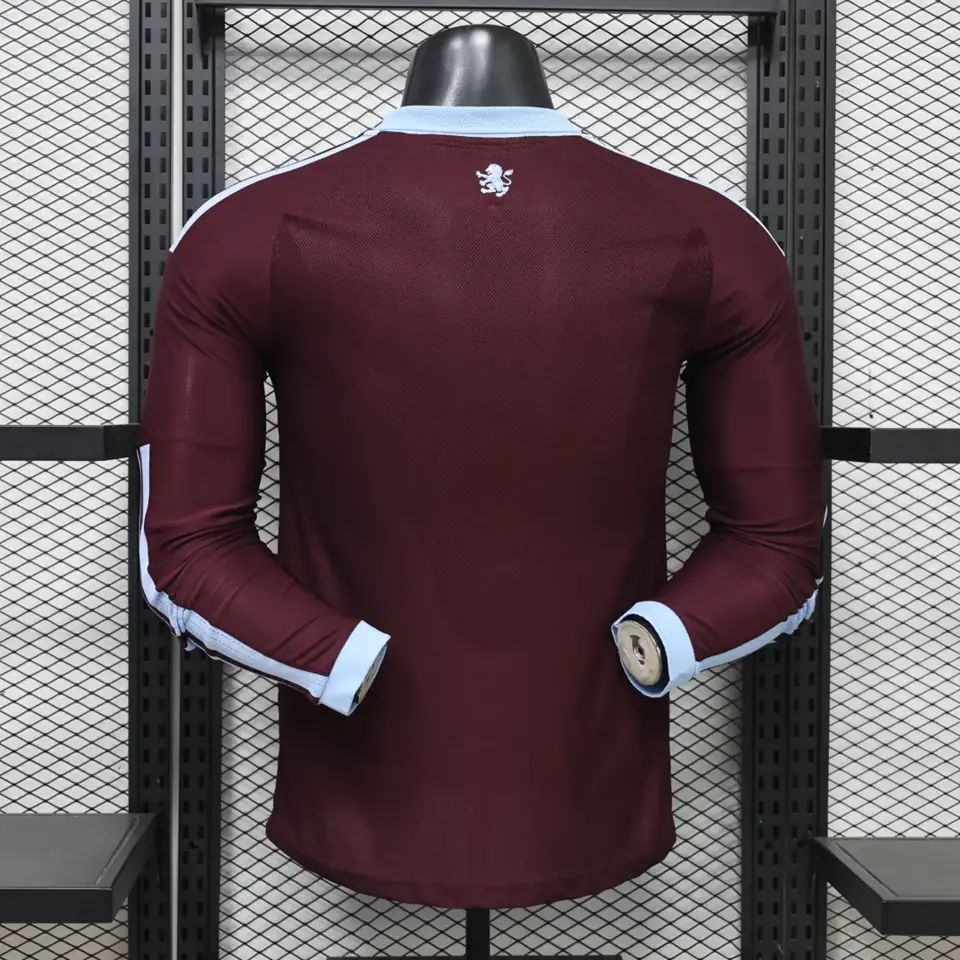 Foto 3 de Camiseta de manga larga del Aston Villa (con publicidad) 26-27 Tallas S-3XL