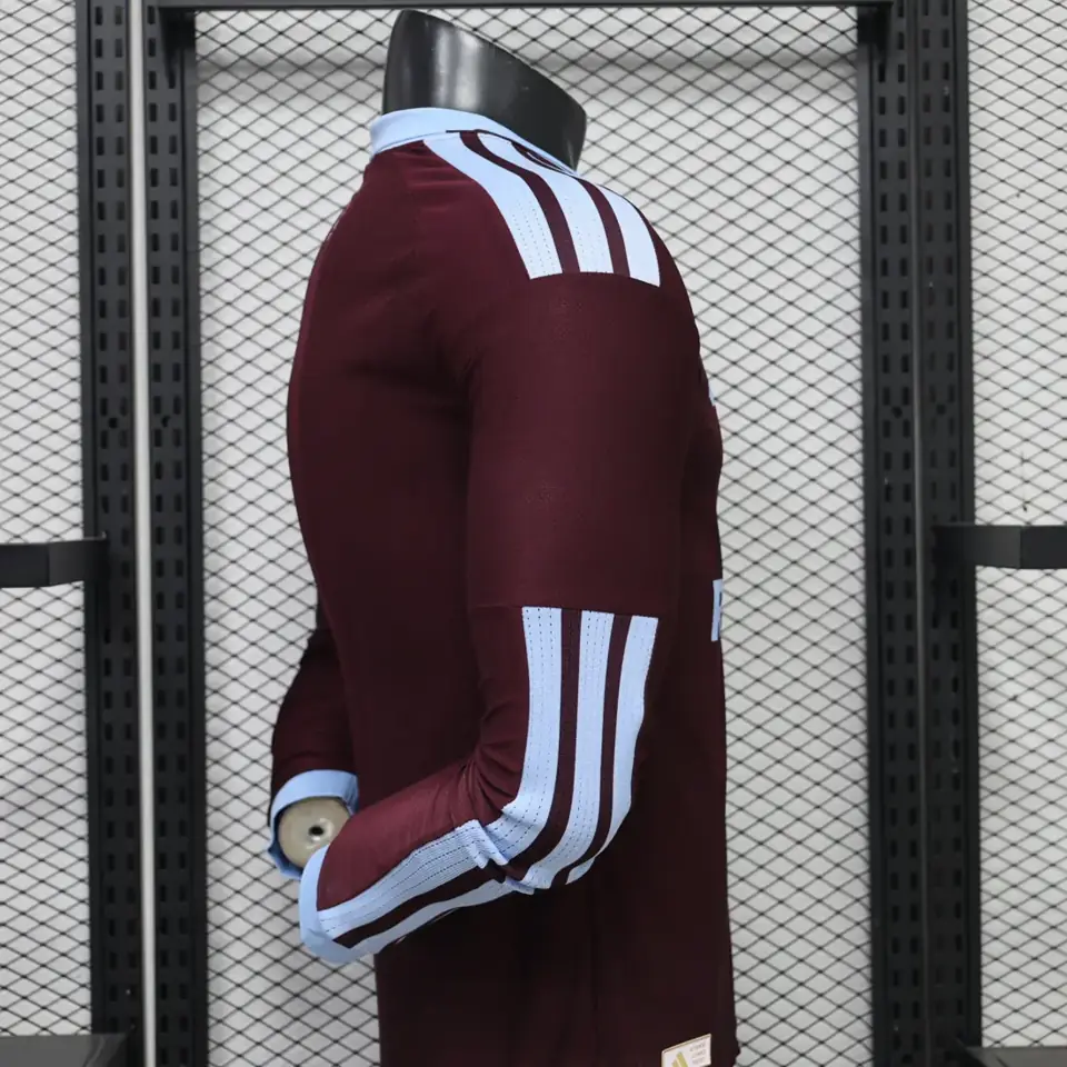 Foto 5 de Camiseta de manga larga del Aston Villa (con publicidad) 26-27 Tallas S-3XL