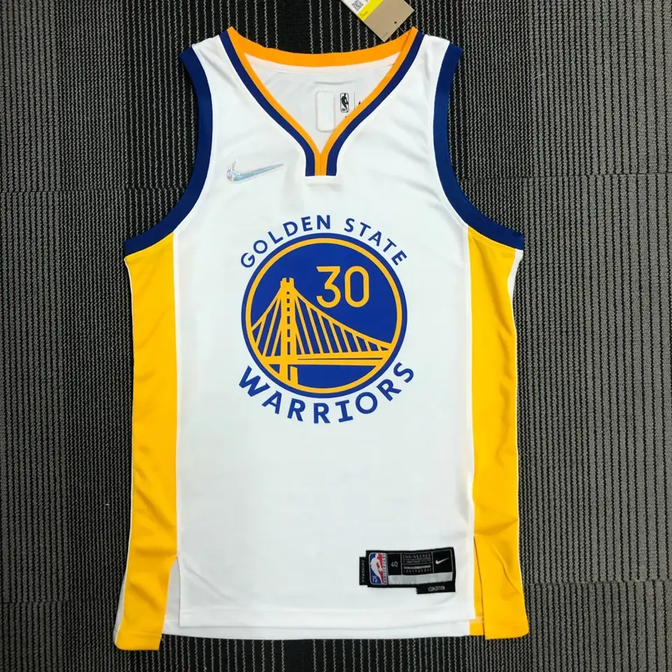 Foto 1 de 75 aniversario Los Warriors blanco número 30 Curry