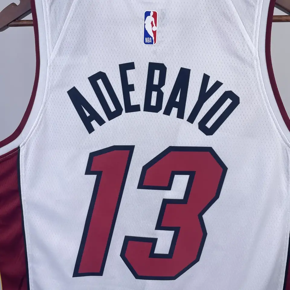 Foto 2 de Miami Heat cuello en V blanco nº13 Adebayo